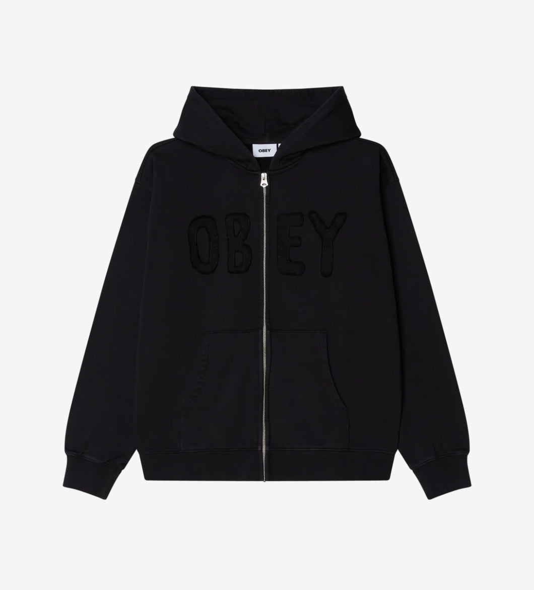 Obey Hybrid Faded Zip Hood