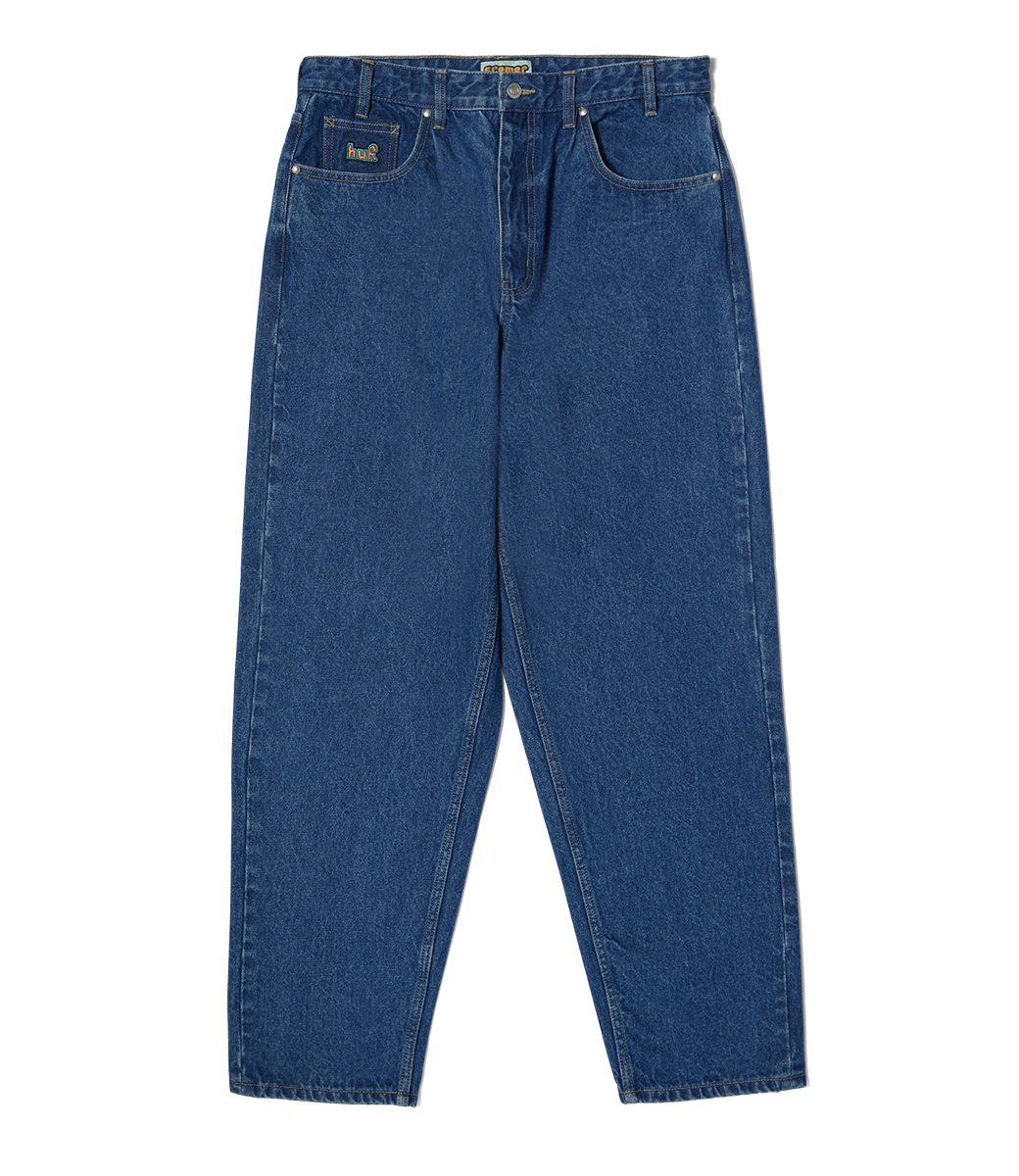 Huf Cromer Pant Stone Wash Indigo