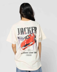 🆕 Jacker Grand Tour T-shirt (Beige)