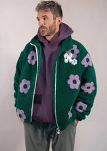 Charger l&#39;image dans la galerie, Natif Sherpa N Flowers Abusant Green
