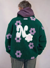 Charger l&#39;image dans la galerie, Natif Sherpa N Flowers Abusant Green
