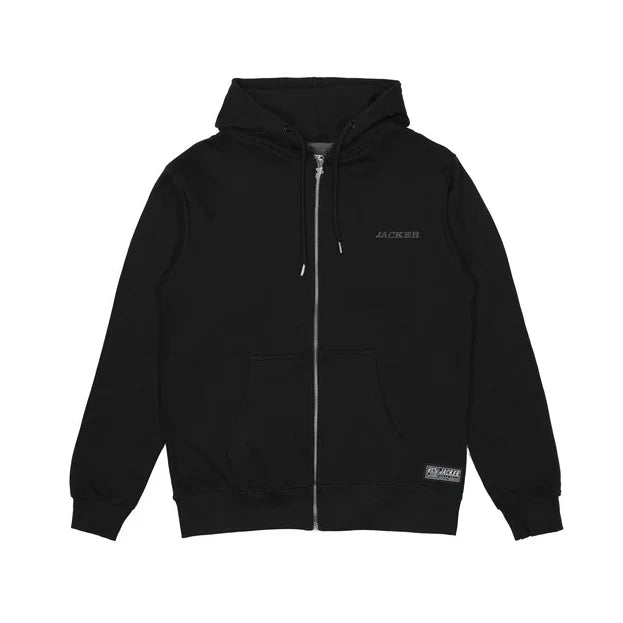 Jacker Hoodie Zip Notorious Black