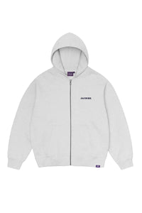 Jacker Hoodie Zip Notorious Heather Grey