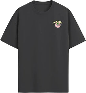 Natif T-shirt Amore Jet black