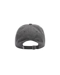 Obey Washed Twill Flower Strapback Washed Black