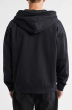 Charger l&#39;image dans la galerie, Obey Margin Faded Zip Hood Black Faded Wash

