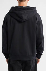 Obey Margin Faded Zip Hood Black Faded Wash