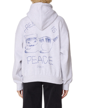 Charger l&#39;image dans la galerie, Obey Peace Relaxed Zip Hood
