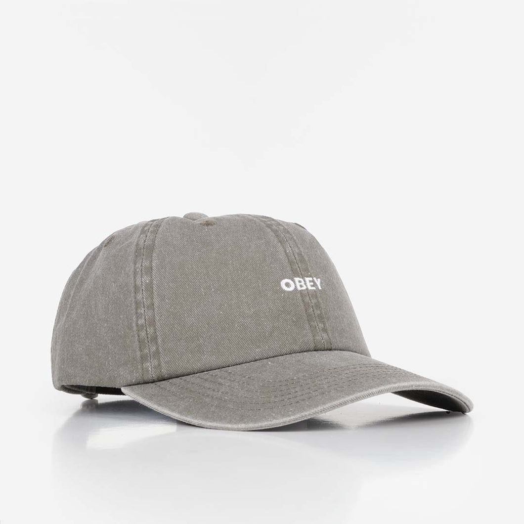 Obey Pigment Bold 6 Panel Strapback Pigment Olive