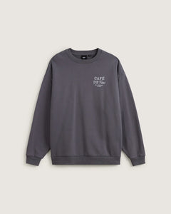 Vans Sweat Cafe Asphalt