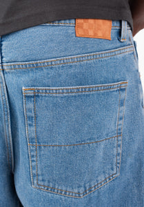 Vans Check 5 Baggy Denim Stone Wash Blue