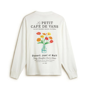 Vans T-shirt Cafe LS White