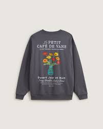 Vans Sweat Cafe Asphalt