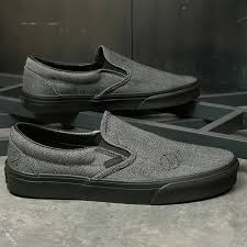 Vans Classic Slip-On Wool Gray/Black
