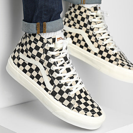 ❤️ SK8-HI Tapered Eco Theory CheckerBoard